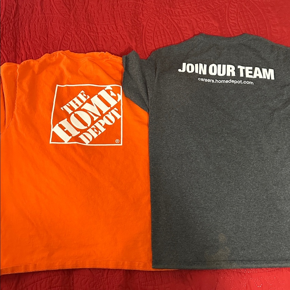 Bundle of 6 Home Depot work shirts size medium - Picture 6 of 6